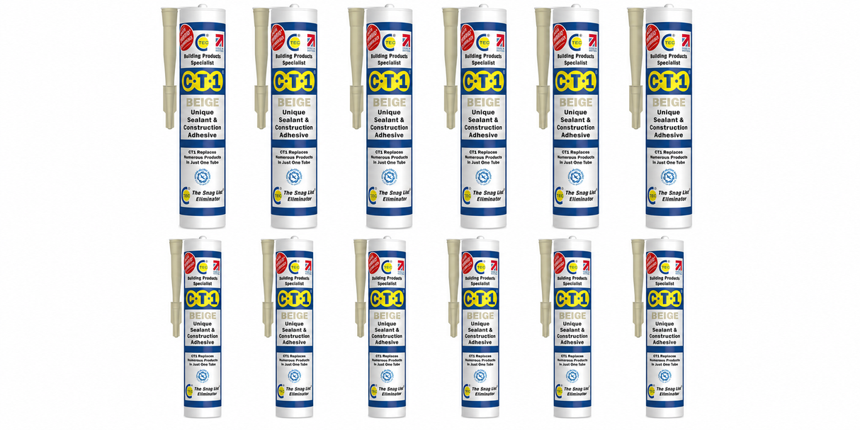 12 X CT1 SEALANT & ADHESIVE 290ML (CT1)