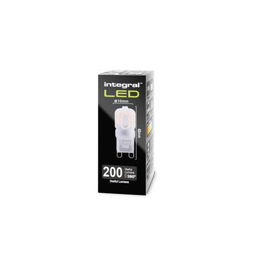 G9 BULB 200LM 1.8W 4000K NON-DIMM 200 BEAM INTEGRAL ILG9NE024