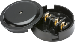 30A Junction Box 3-Terminal - Black - SN8430B