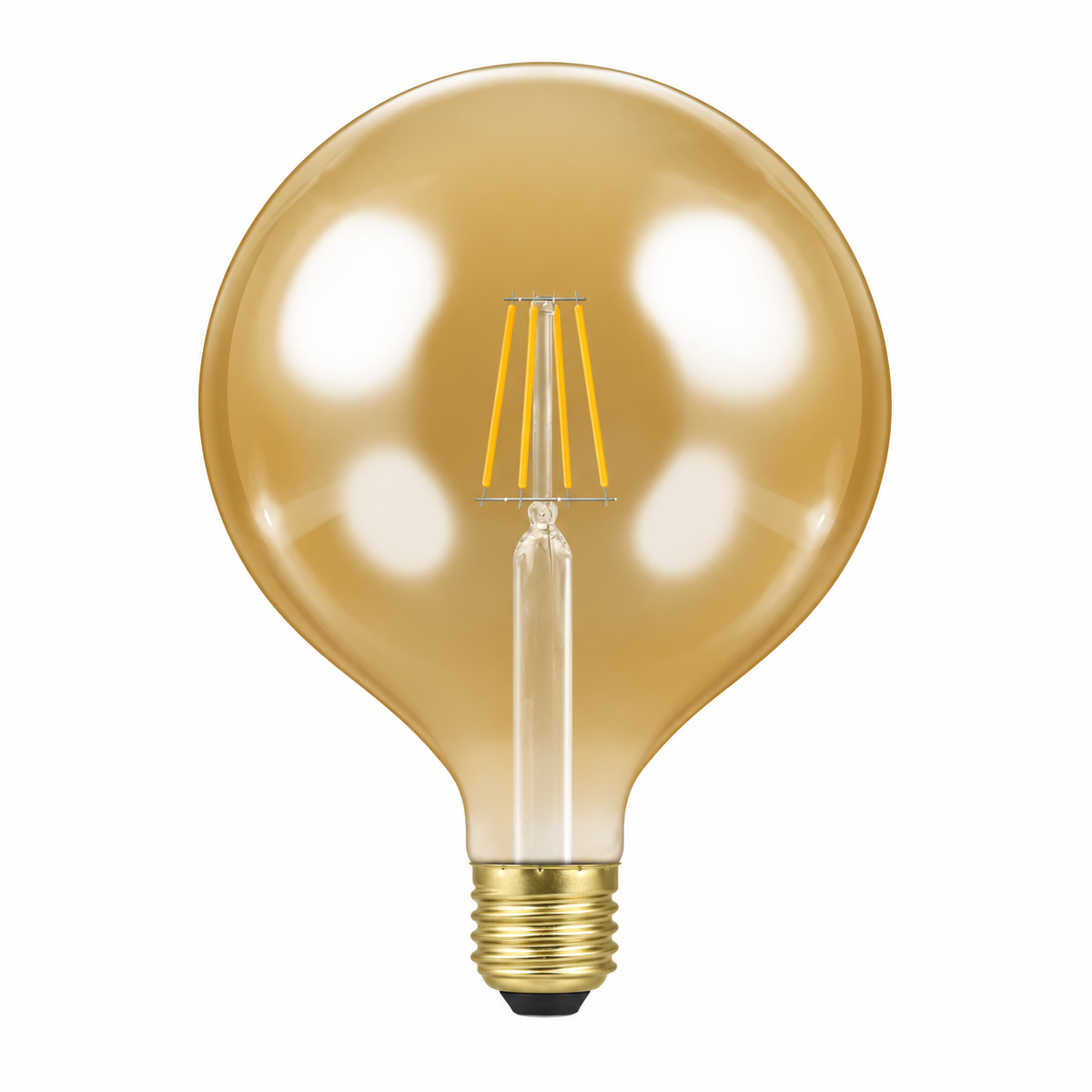 Crompton G125 Antique LED Globe Lamp 7W E27 Dimmable 2200K 680lm – 4313-1