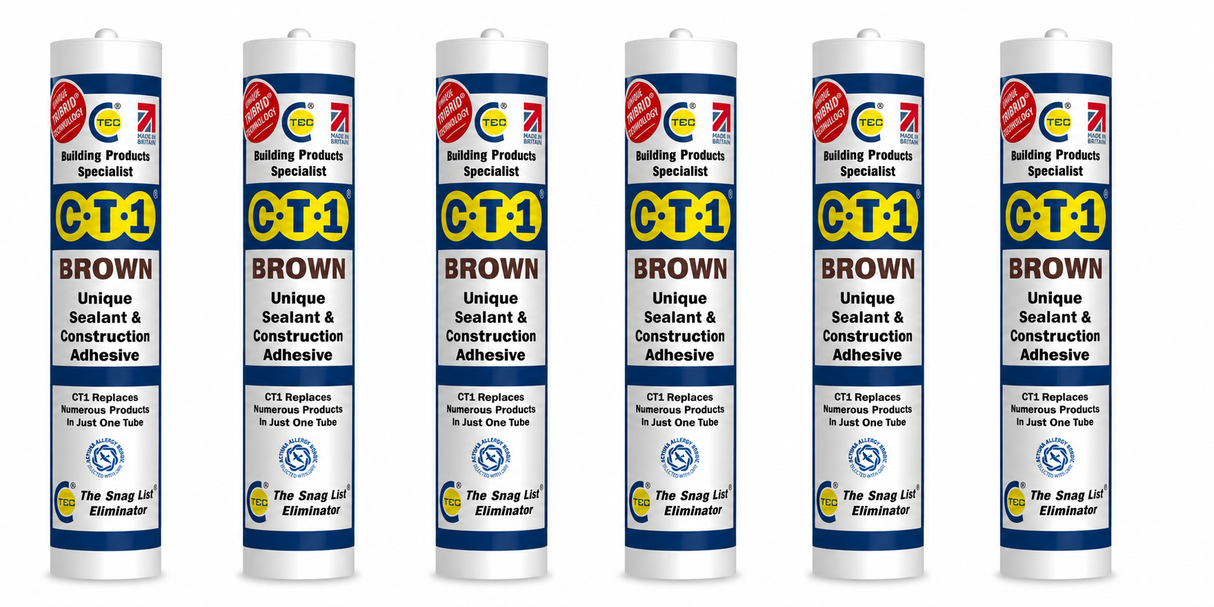 6 X CT1 SEALANT & ADHESIVE 290ML (CT1)