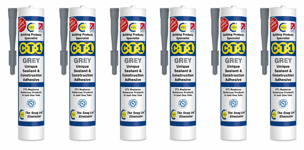 6 X CT1 SEALANT & ADHESIVE 290ML (CT1)