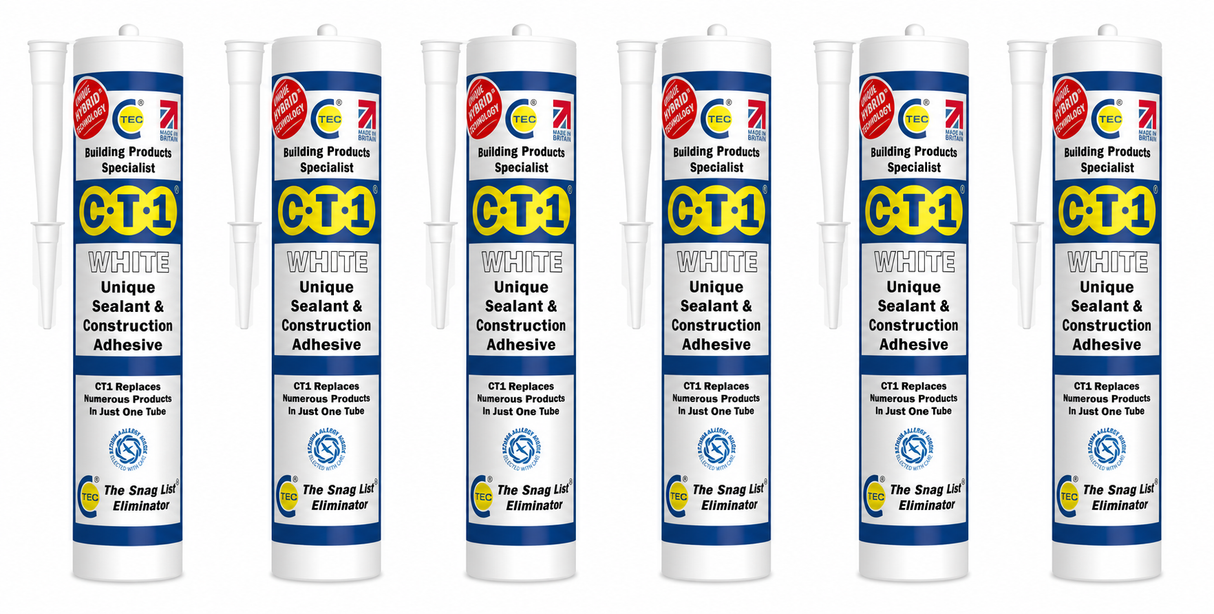6 X CT1 SEALANT & ADHESIVE 290ML (CT1)