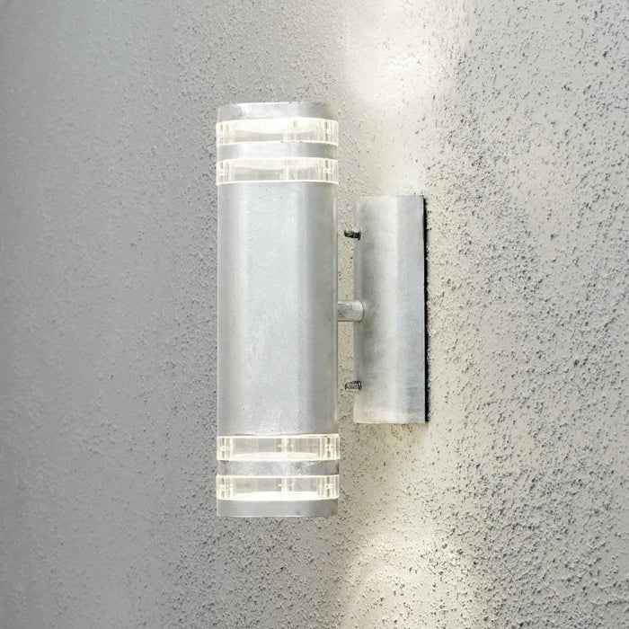 Konstsmide 7516-320 - Modena Double Wall Light Galv
