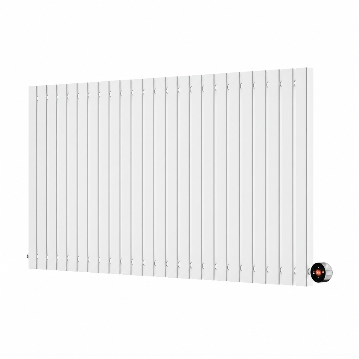 Ecostrad Adesso TriQ 1200W WiFi Horizontal Designer Electric Radiator – White – AD-3Q-HW12