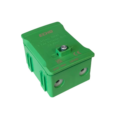 5 Way Connector Blocks 100a green