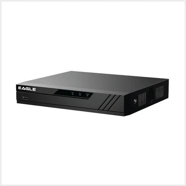 Eagle 5MP 4 Channel Compact 1U DVR - EAG-5MP-PRO-AI3-4BB