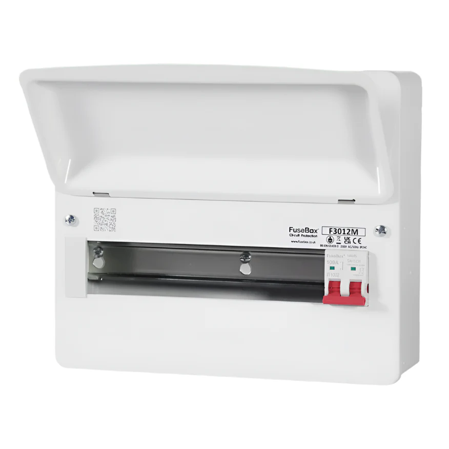 Fusebox F3012M 12-way (100A Main Switch) Consumer Unit