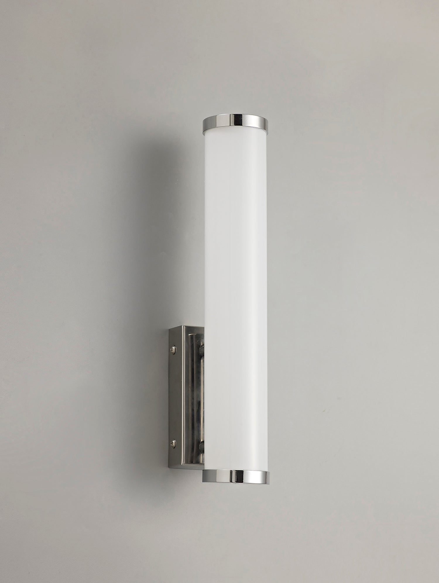 Wallace Wall Lamp Small, 1 x 9W LED, 4000K, 621lm, IP44, Polished Chrome, 3yrs Warranty