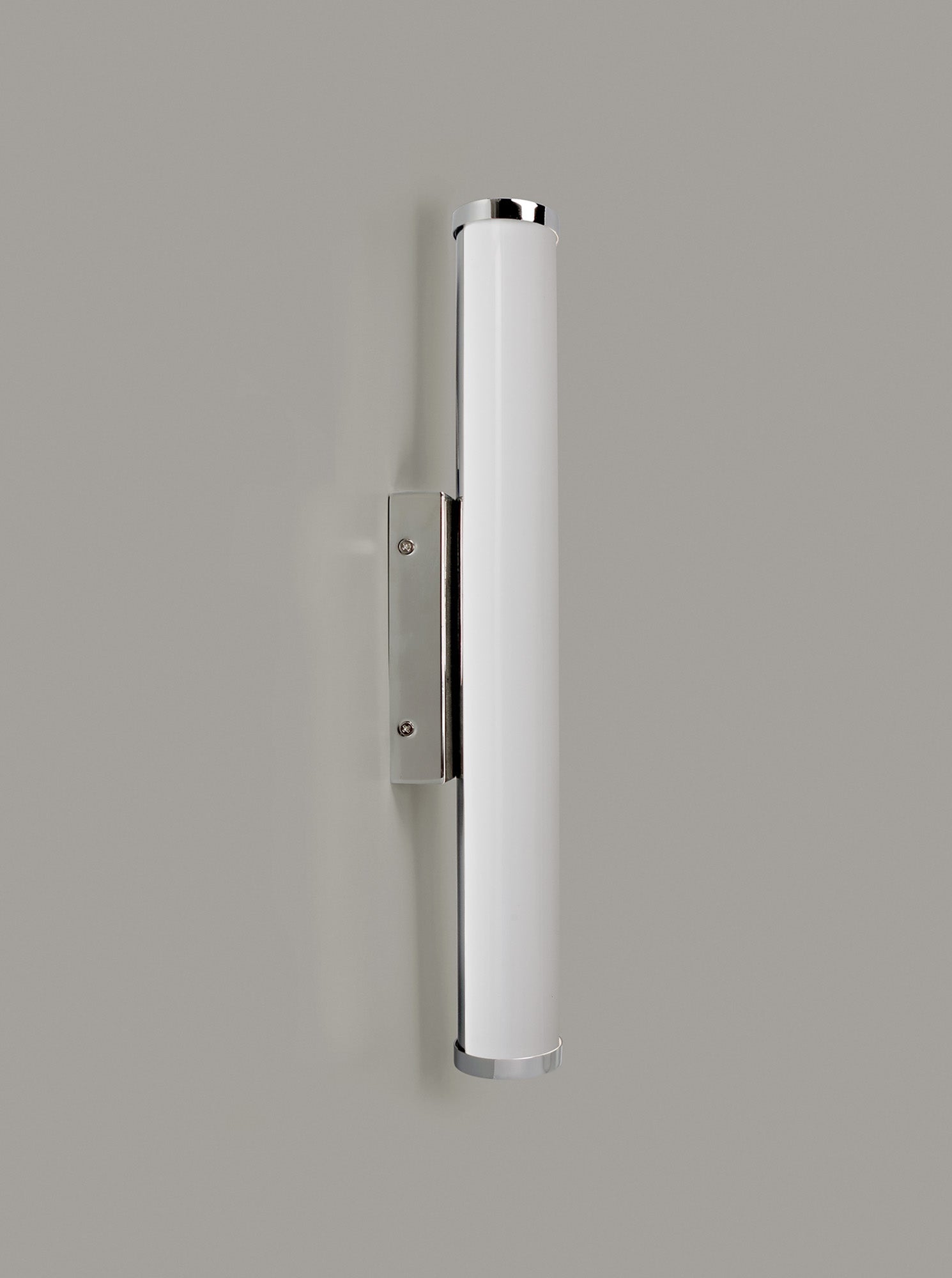 Wallace Wall Lamp Large, 1 x 12W LED, 4000K, 848lm, IP44, Polished Chrome, 3yrs Warranty