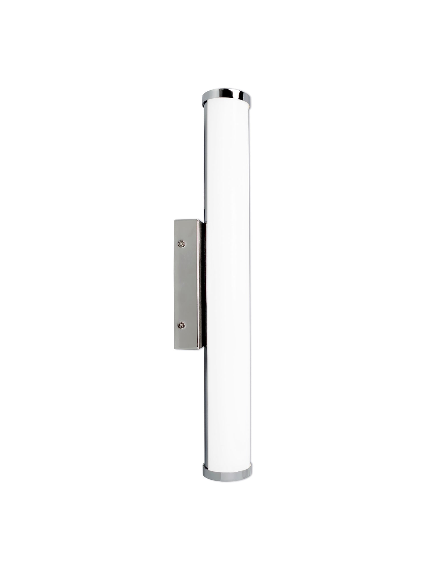 Wallace Wall Lamp Large, 1 x 12W LED, 4000K, 848lm, IP44, Polished Chrome, 3yrs Warranty