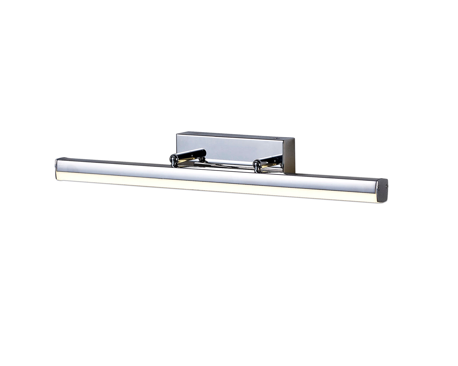 Bennett Wall Lamp Small Adjustable, 1 x 6W LED, 4000K, 612lm, IP44, Polished Chrome, 3yrs Warranty