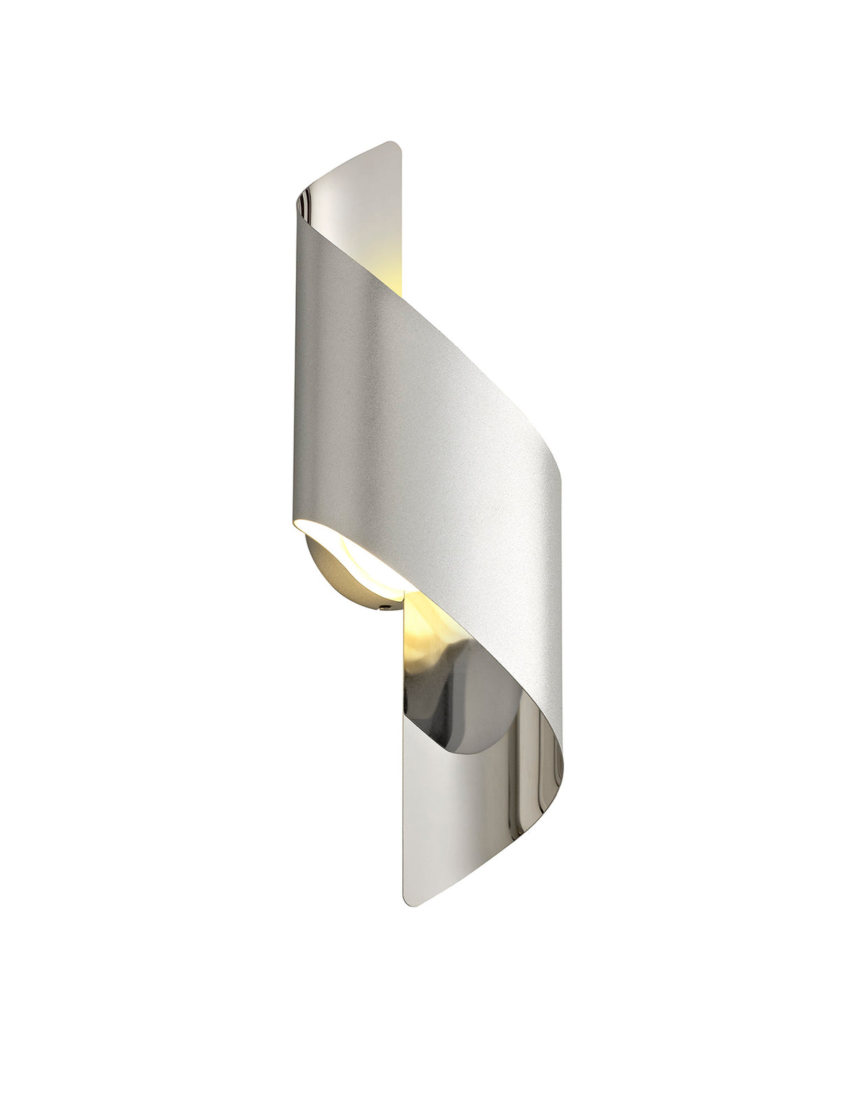 Kachosa Wall Lamp Small, 1 x 8W LED, 3000K, 640lm, Silver/Polished Chrome, 3yrs Warranty