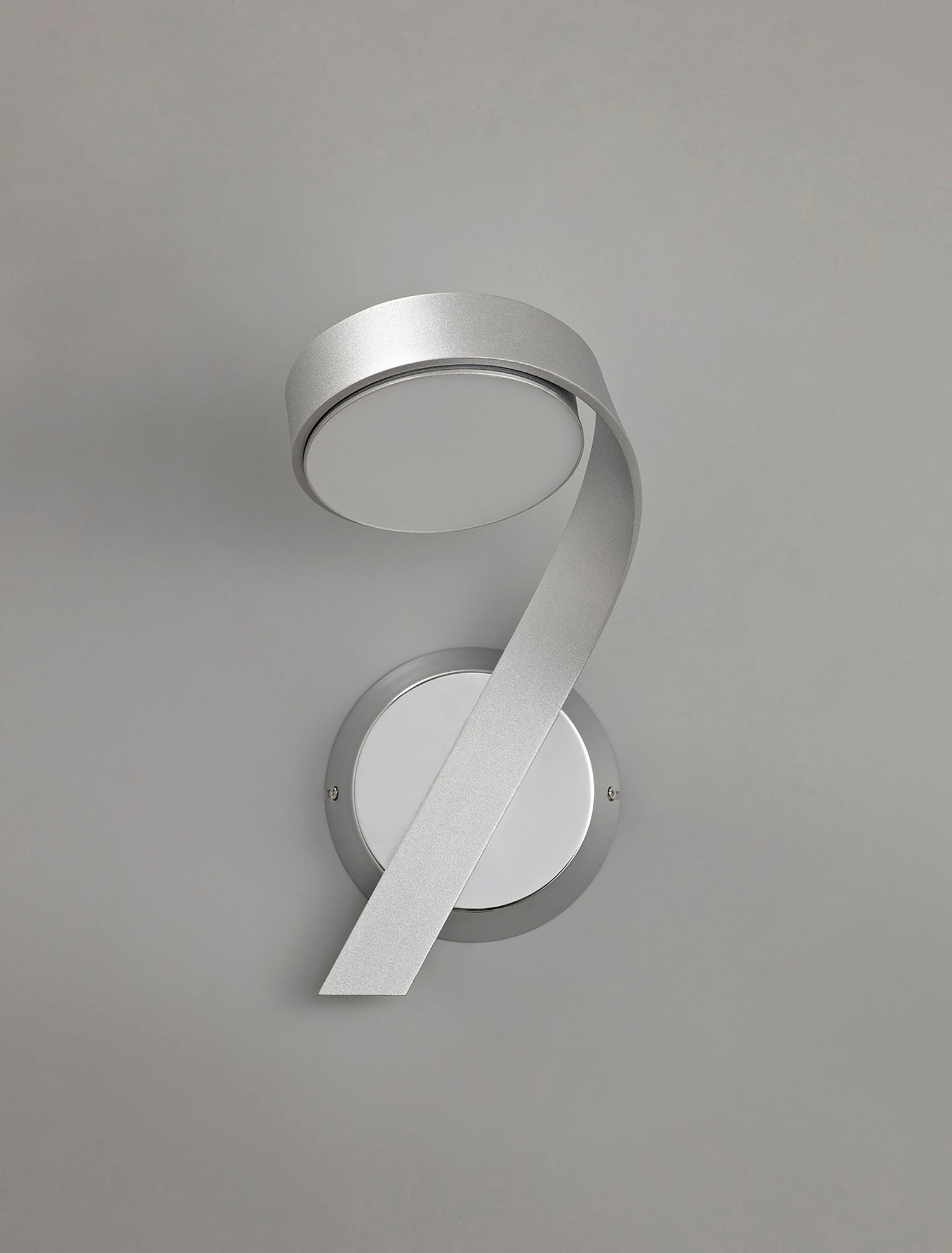 Daniel Wall Lamp Right Switched, 1 x 10W LED, 3000K, 800lm, Silver/Polished Chrome, 3yrs Warranty
