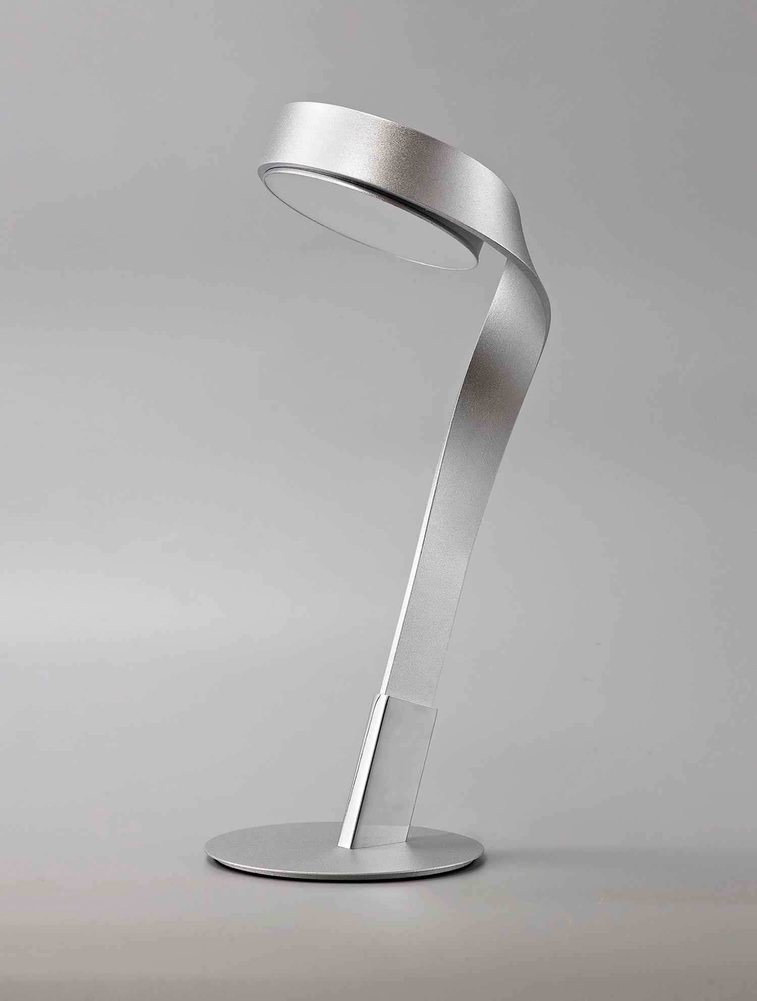 Daniel Table Lamp, 1 x 10W LED, 3000K, 800lm, Silver/Polished Chrome, 3yrs Warranty