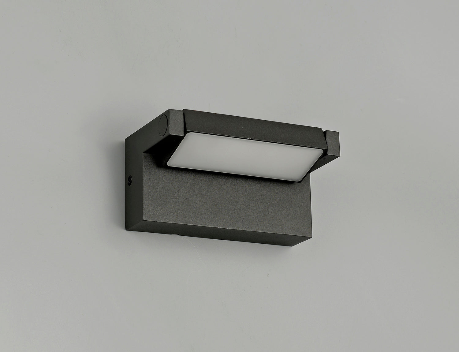 Moncur Wall Lamp Adjustable, 1 x 10W LED, 3000K, 720lm, IP54, Graphite Black, 3yrs Warranty