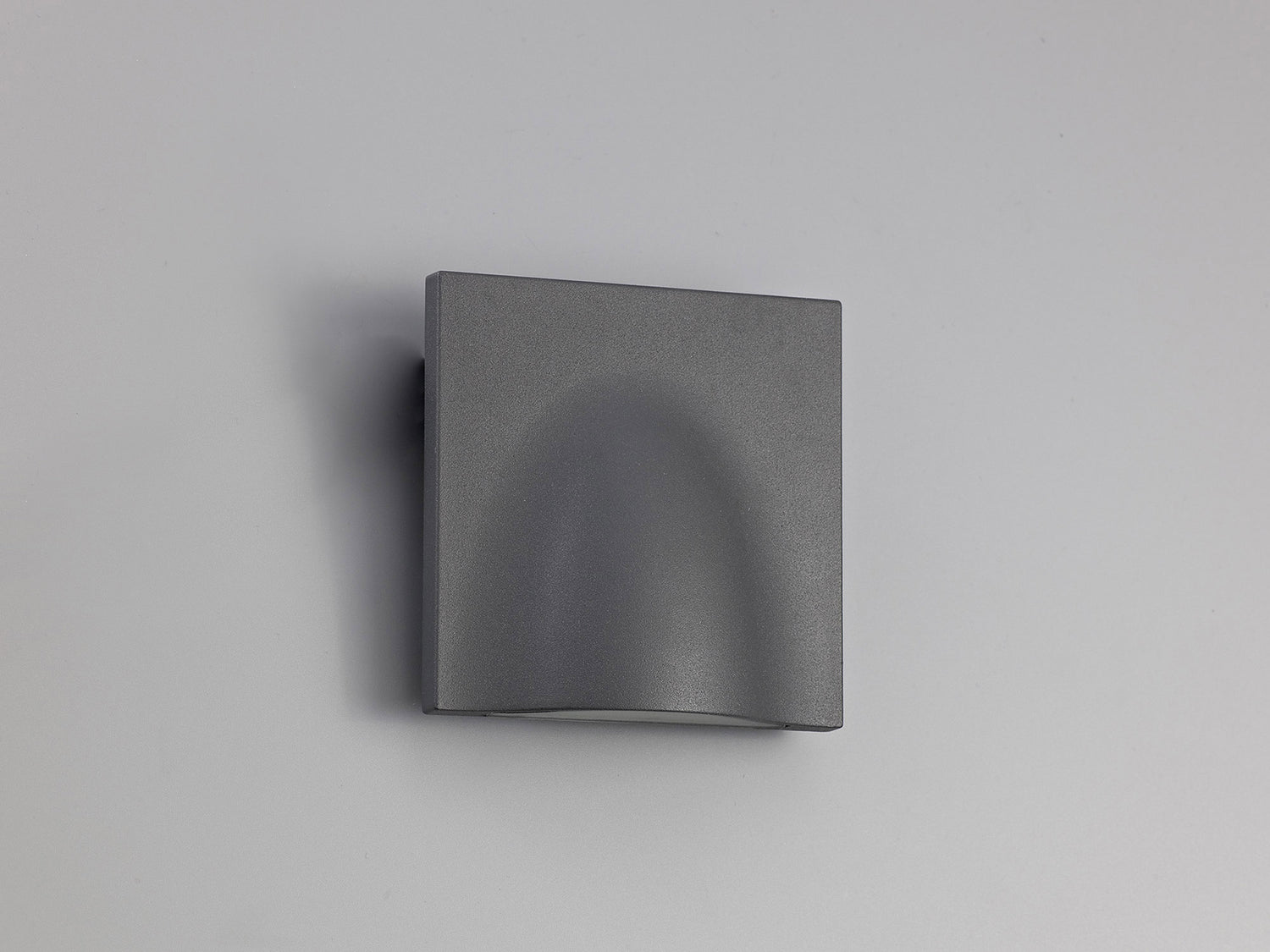 Simpson Wall Lamp, 1 x 6W LED, 3000K, 510lm, IP54, Anthracite, 3yrs Warranty