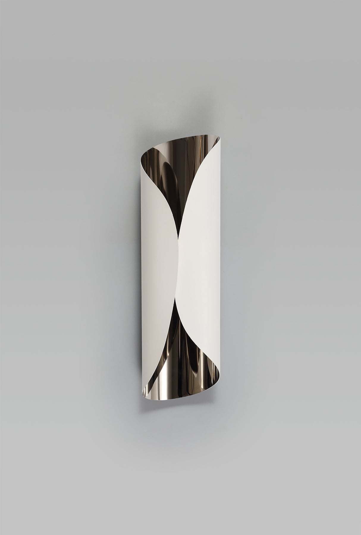 Holton Wall Lamp, 1 x 7W LED, 3000K, 700lm, Sand White/Polished Chrome, 3yrs Warranty