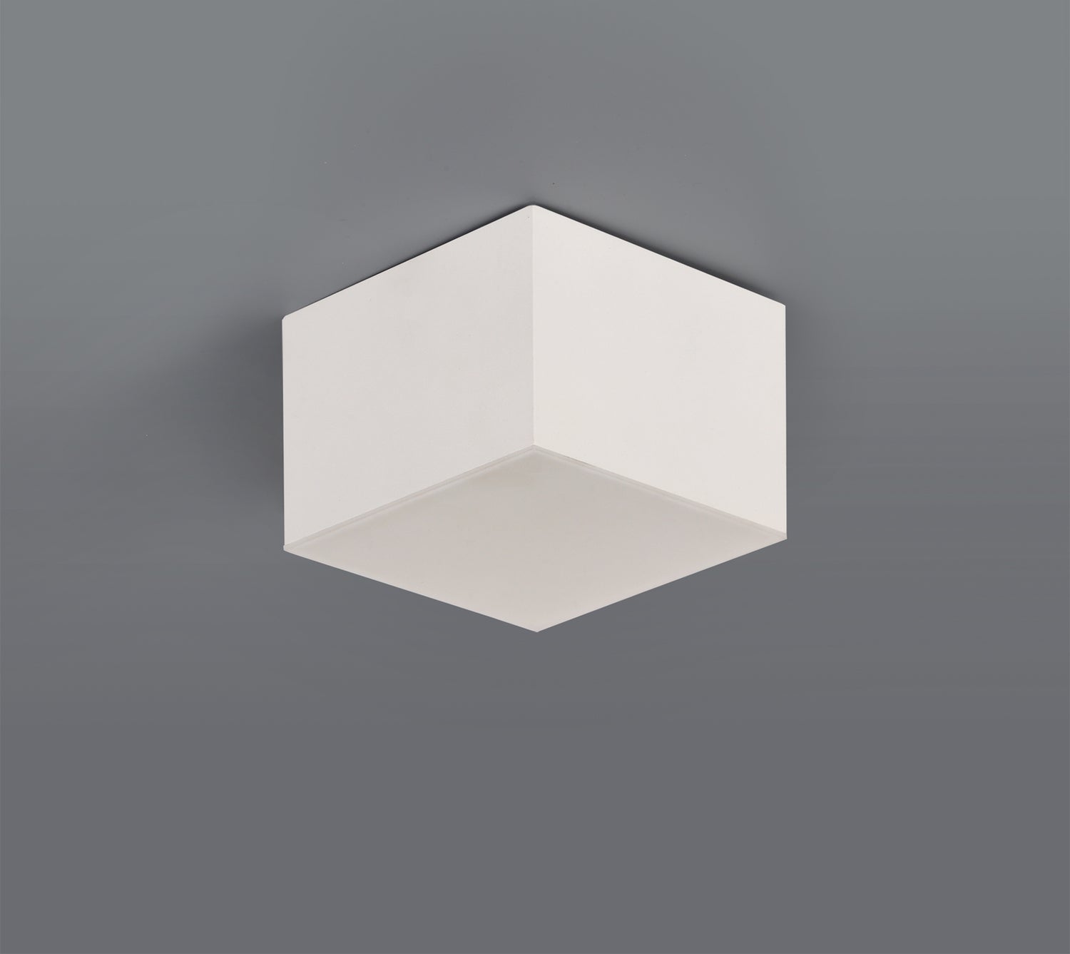 Steels Spotlight 10.5cm Square 1 x 10W LED, 3000K, 700lm, Sand White, 3yrs Warranty