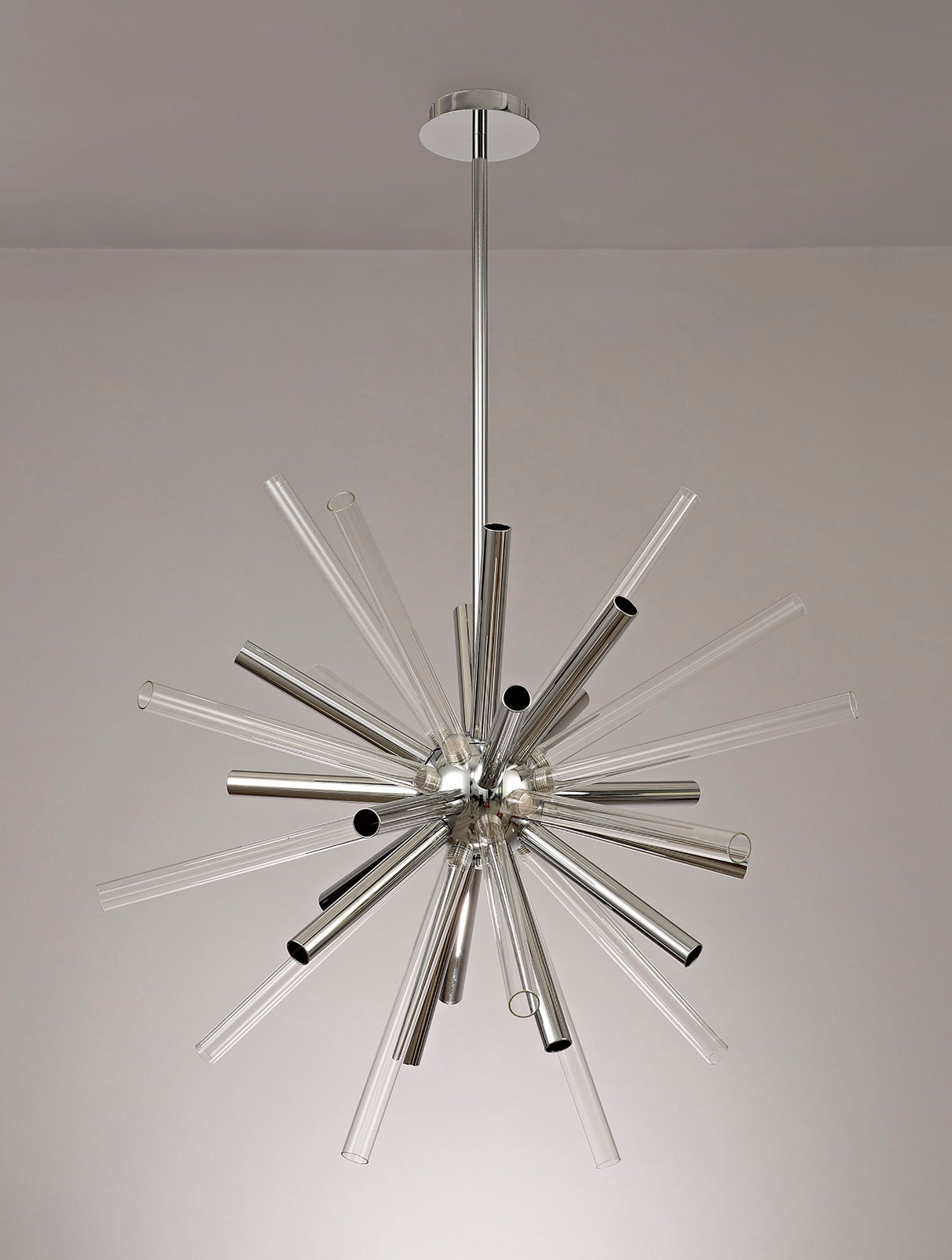 Hamilton Pendant 16 Light G9, Clear & Chrome/Polished Chrome