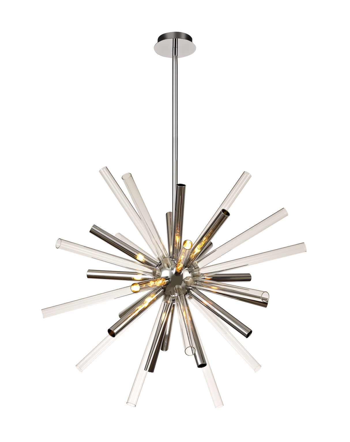 Hamilton Pendant 16 Light G9, Clear & Chrome/Polished Chrome