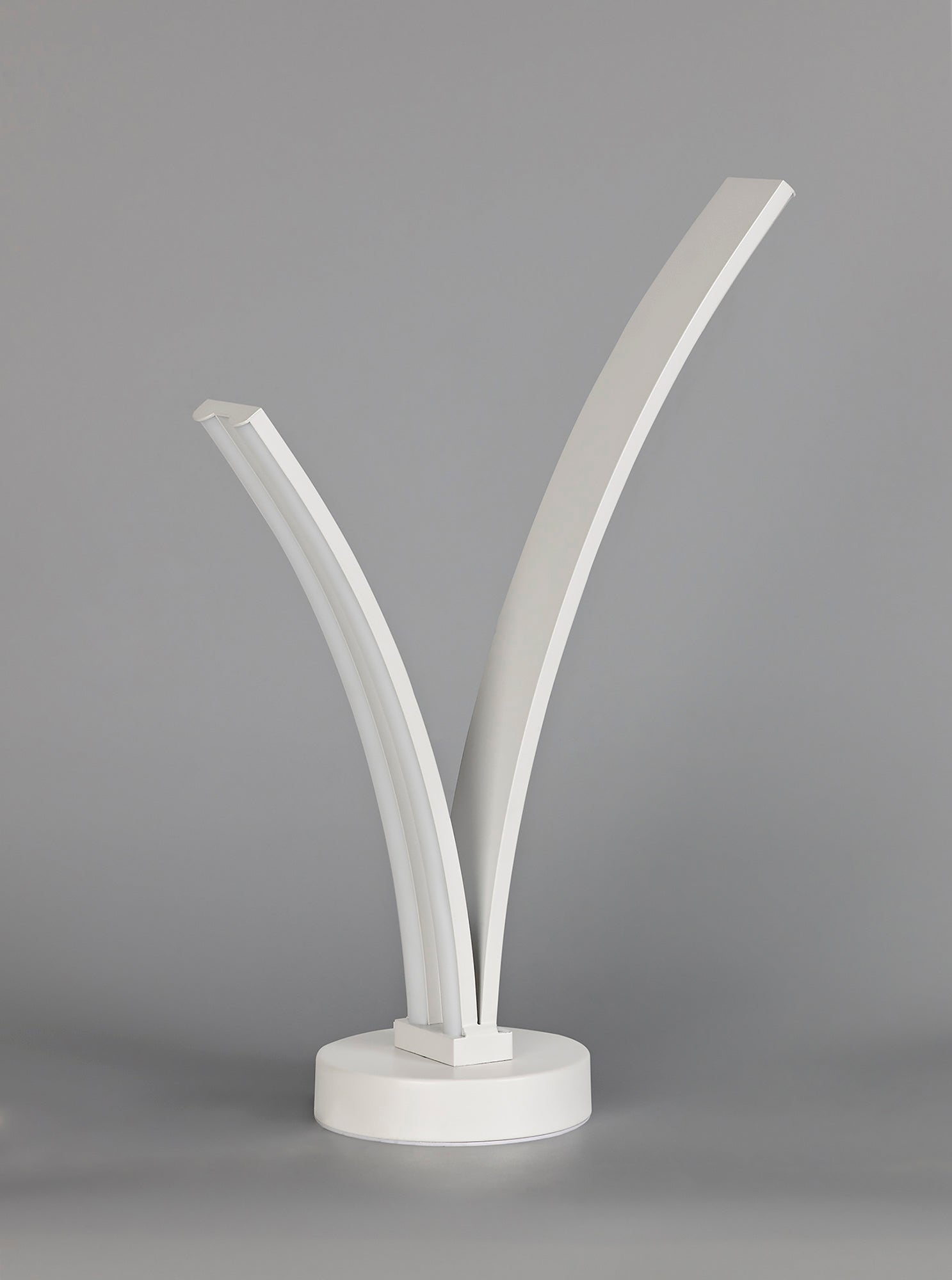 Johnston 2 Light Table Lamp Switched, 5W/7W LED, 4000K, 757lm, White, 3yrs Warranty