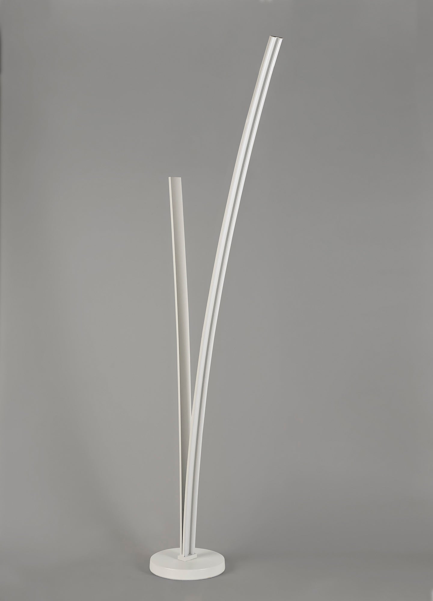 Johnston 2 Light Floor Lamp Dimmable, 16W/20W LED, 4000K, 2270lm, White, 3yrs Warranty