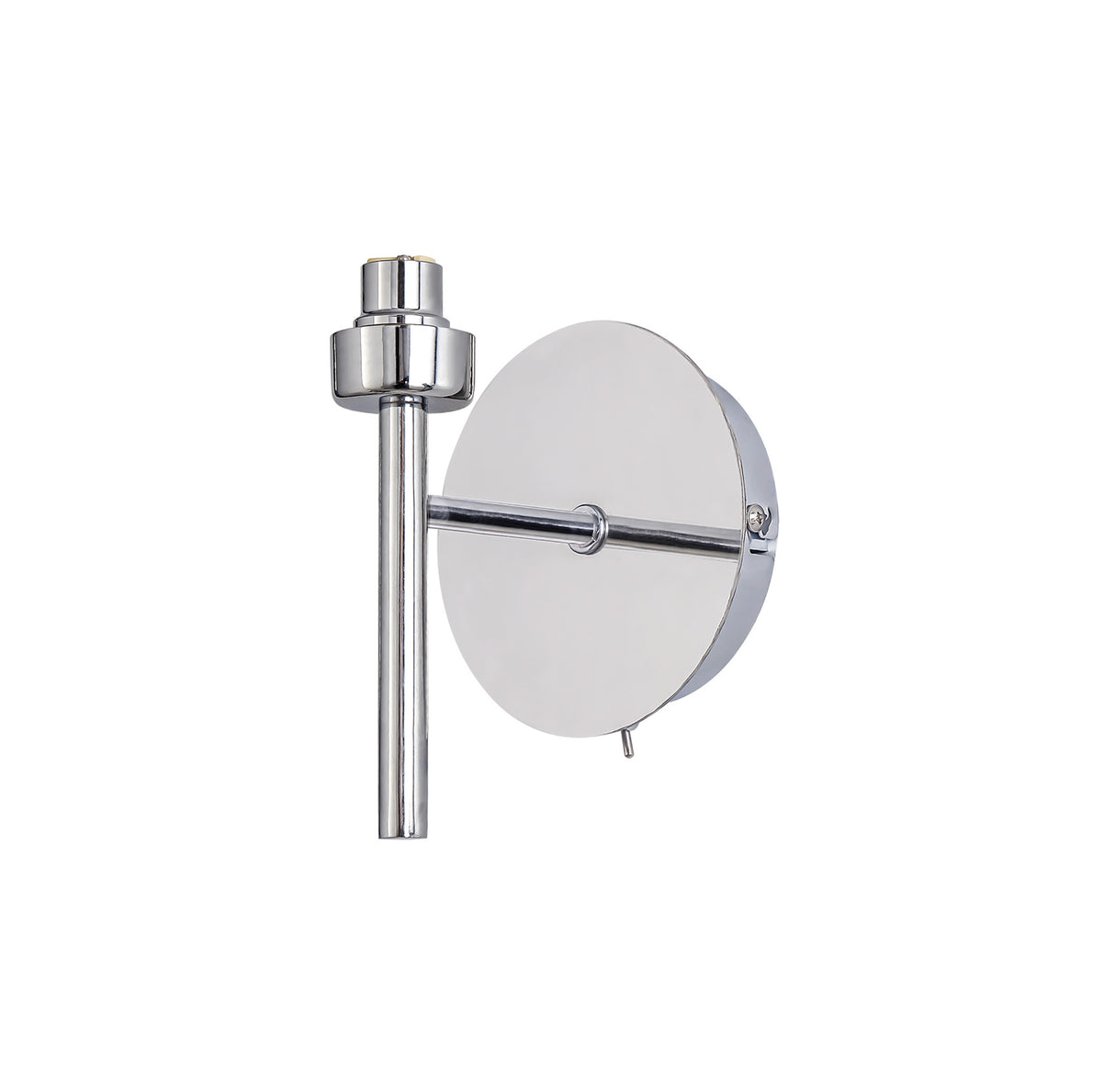 Lathen Polished Chrome 1 Light G9 Universal Switched Wall Lamp, Suitable For A Vast Selection Of Glass Shades