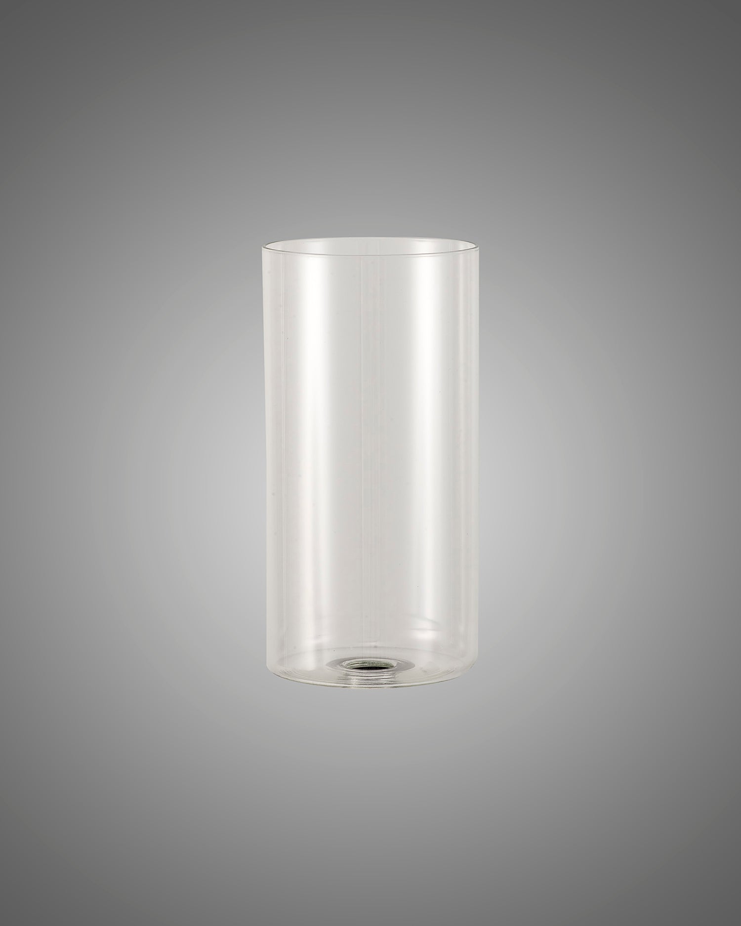 Lathen 100x200mm Tall Cylinder (A) Clear Glass Shade