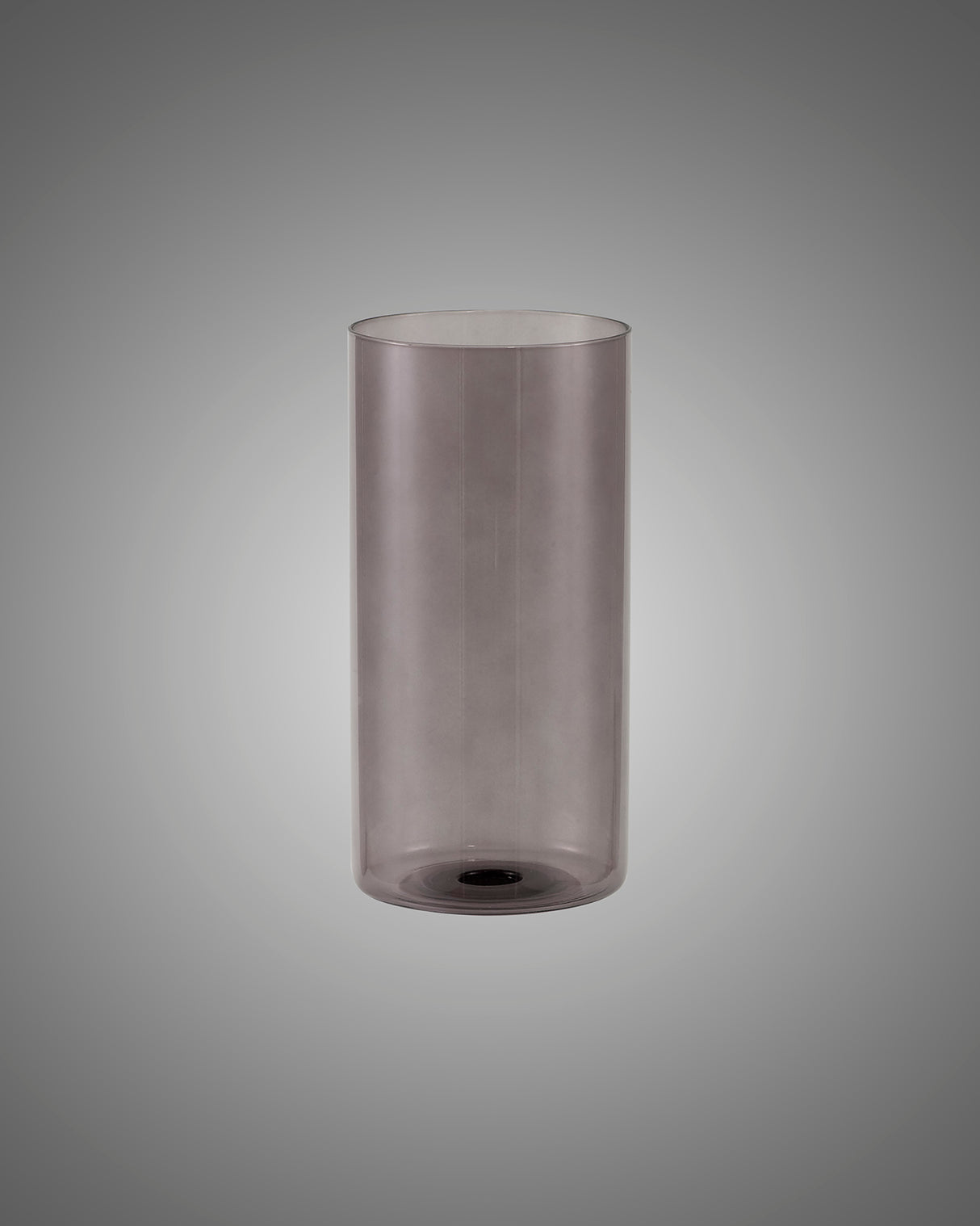 Lathen 100x200mm Tall Cylinder (A) Smoke Glass Shade