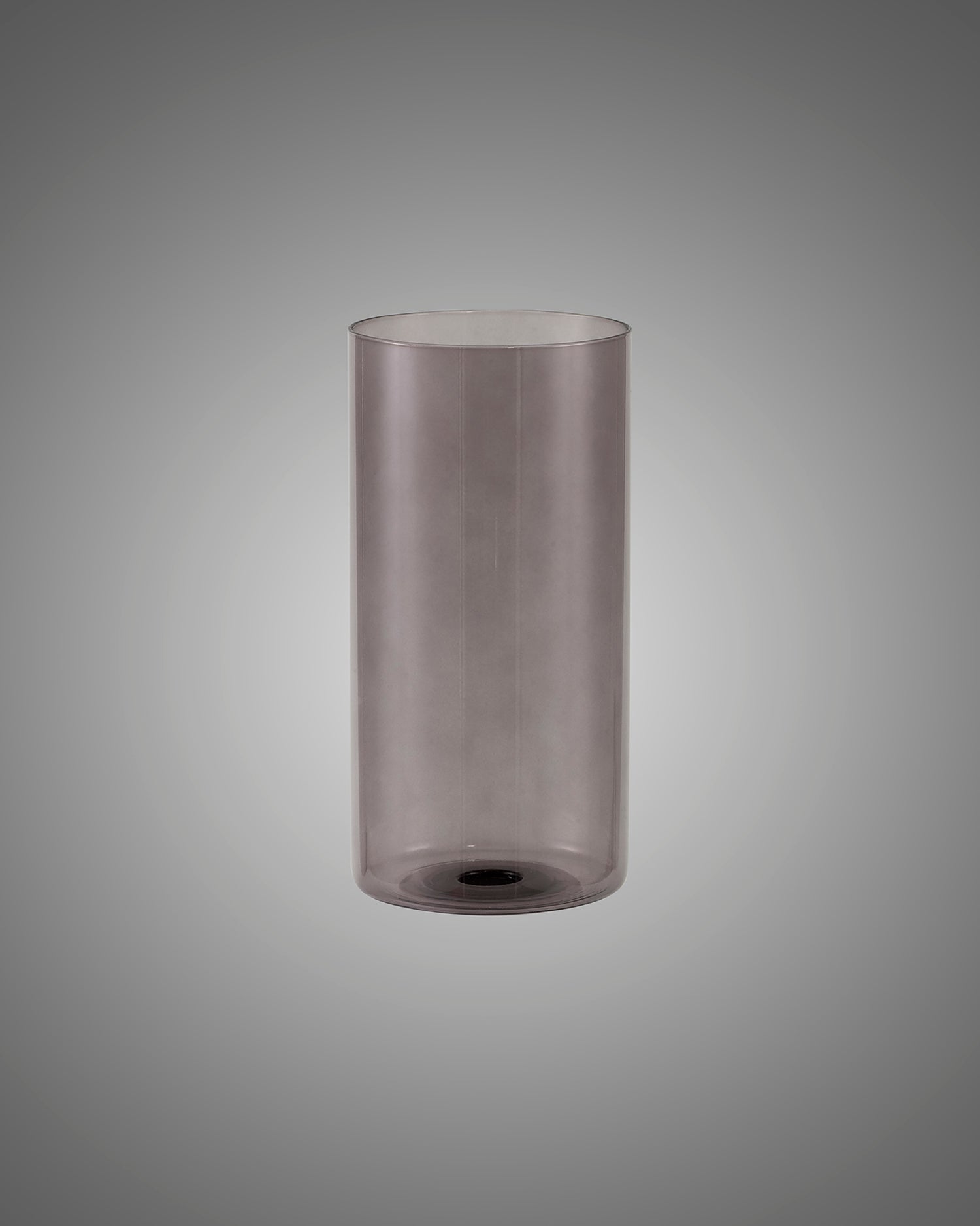 Lathen 100x200mm Tall Cylinder (A) Smoke Glass Shade