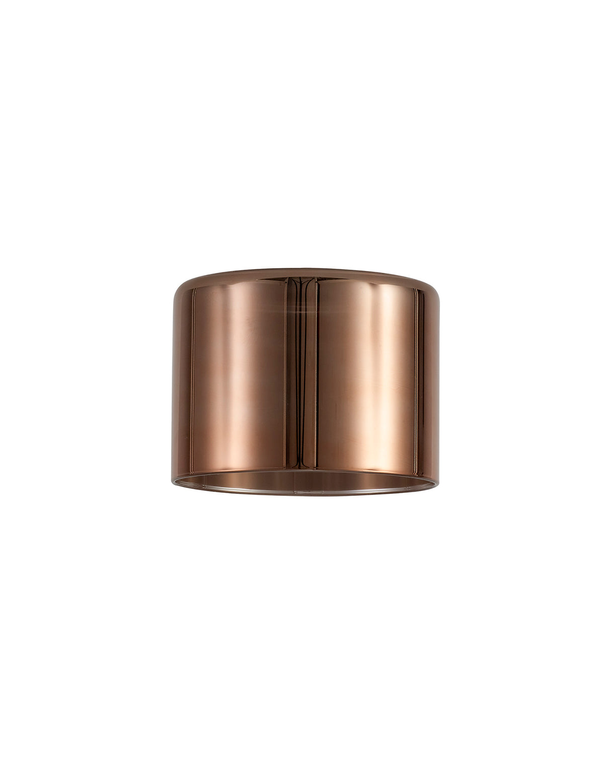 Lathen 150x110mm Short Cylinder (A) Copper Glass Shade