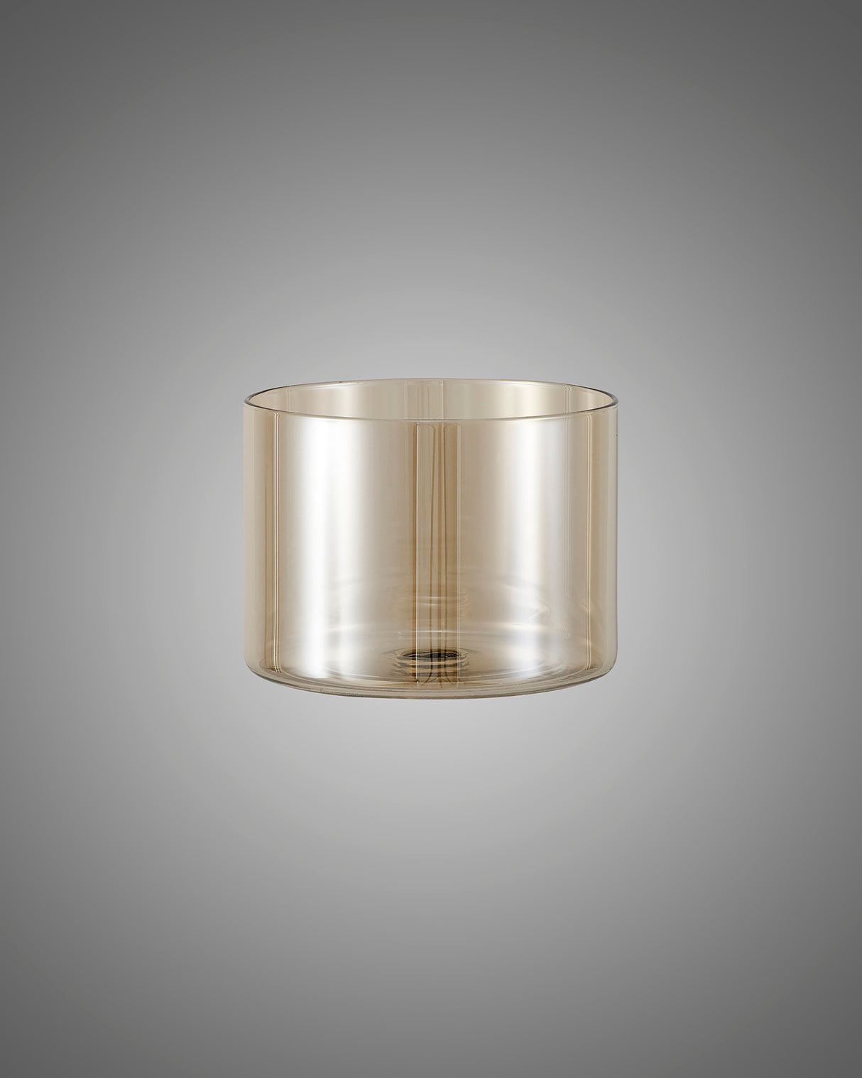 Lathen 150x110mm Short Cylinder (A) Cognac Glass Shade