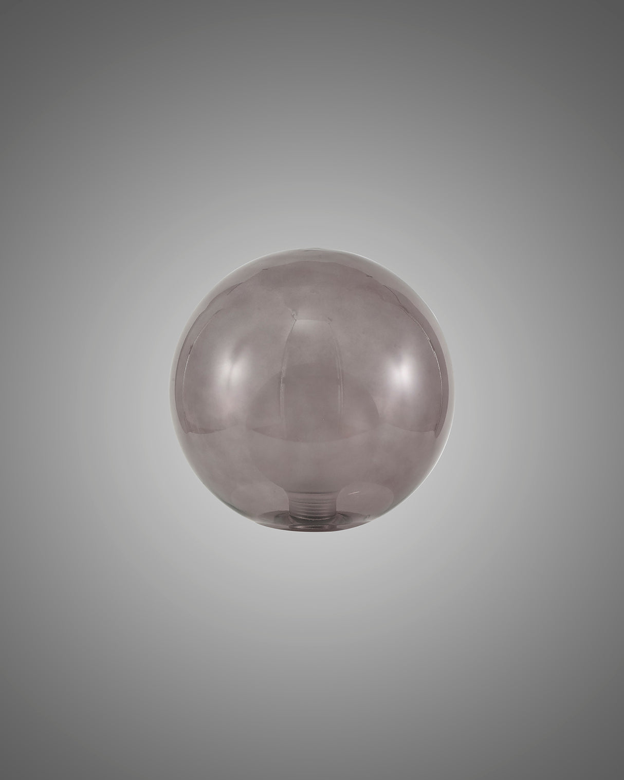 Lathen 150mm Round Smoke With Inner Frosted Globe (G) Glass Shade