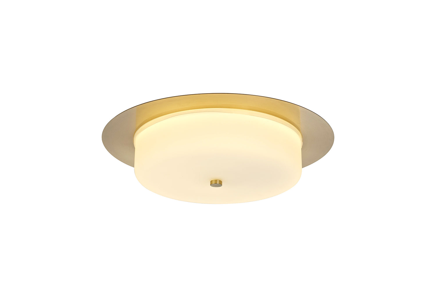 Chambers Ceiling, 18W LED, 3000K, 1080lm, IP44, Satin Gold, 3yrs Warranty