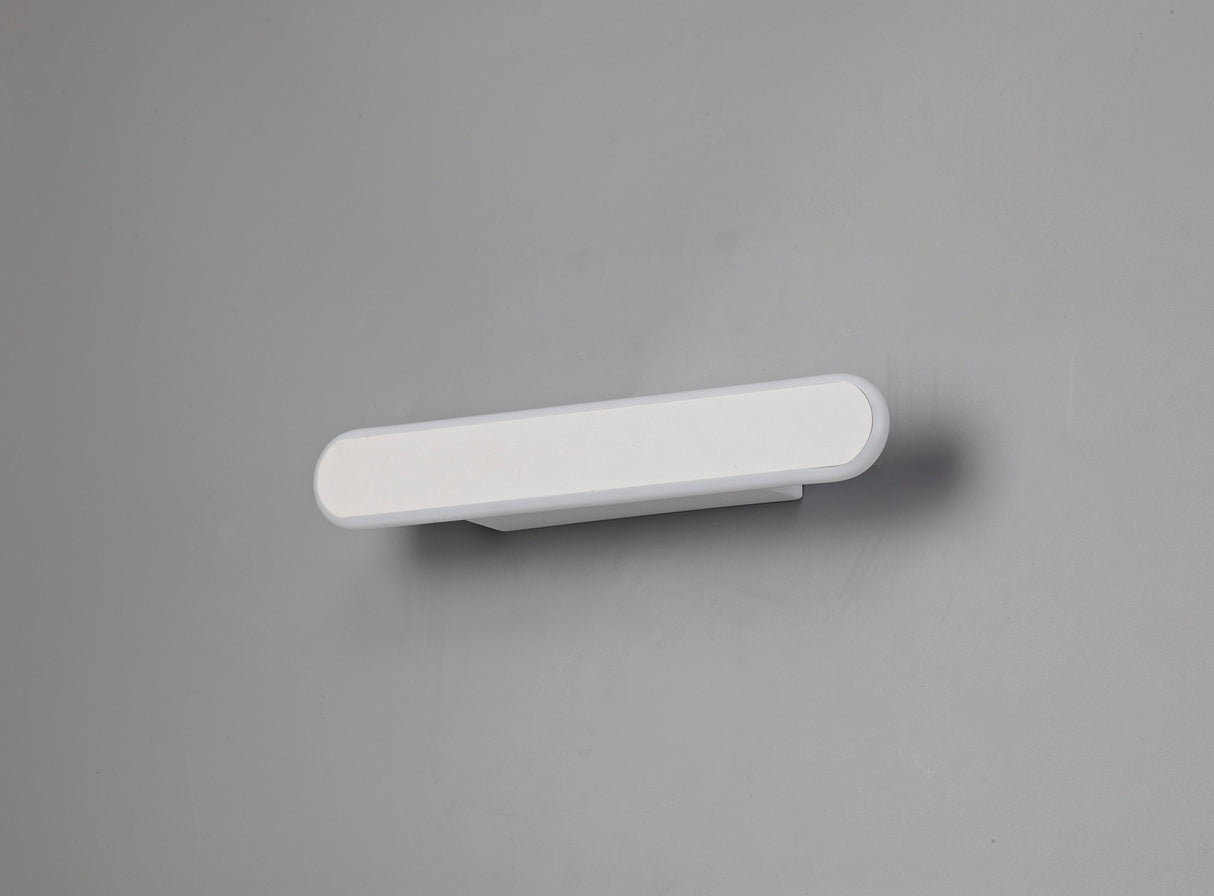 Lowrey Wall Lamp, 1 x 12W LED, 4000K, 568lm, Sand White, 3yrs Warranty