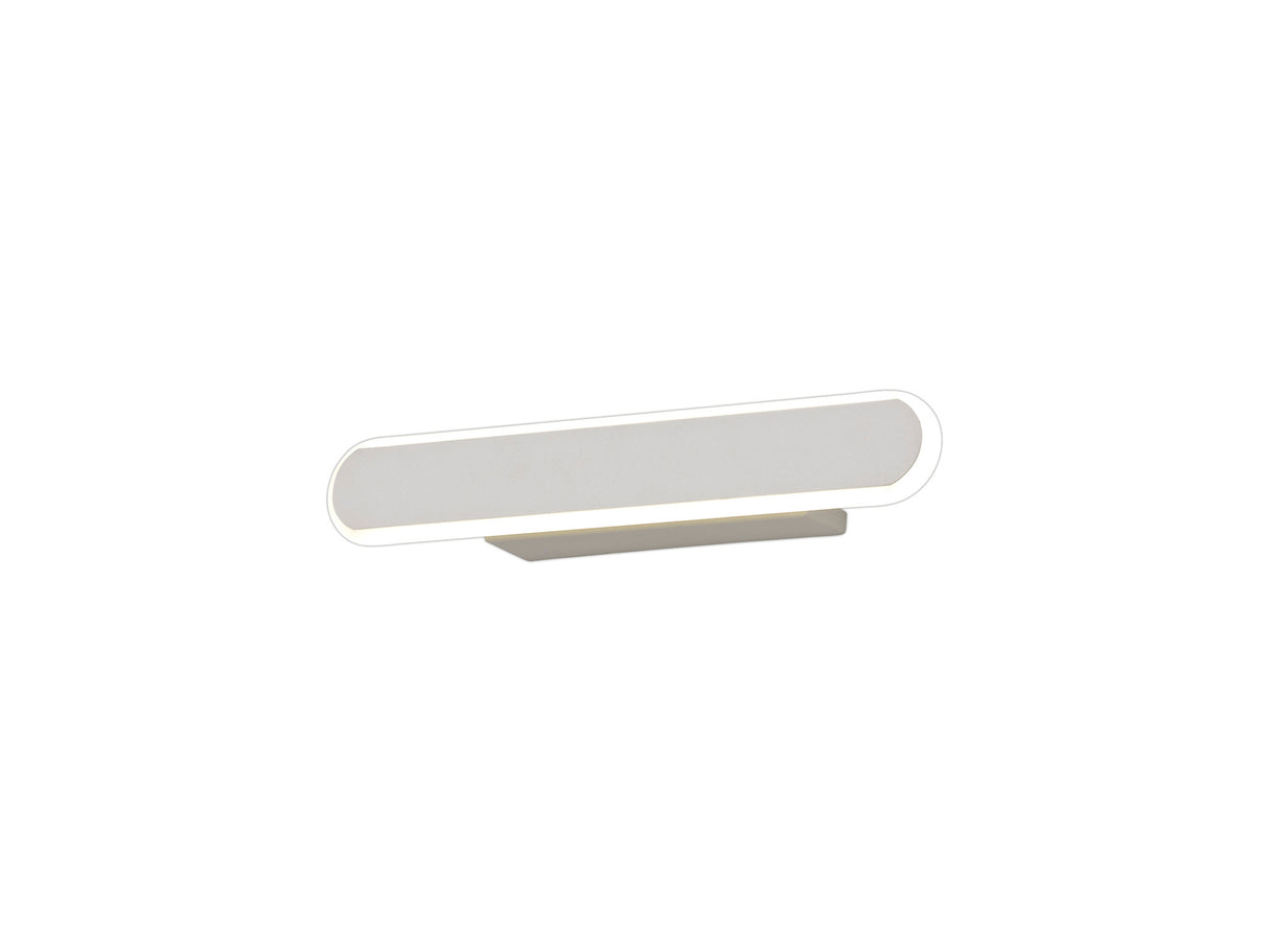 Lowrey Wall Lamp, 1 x 12W LED, 4000K, 568lm, Sand White, 3yrs Warranty