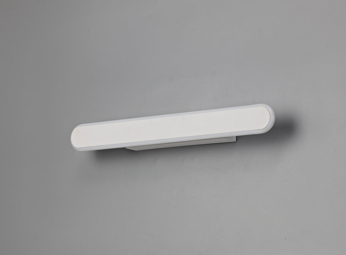 Lowrey Wall Lamp, 1 x 18W LED, 4000K, 805lm, Sand White, 3yrs Warranty