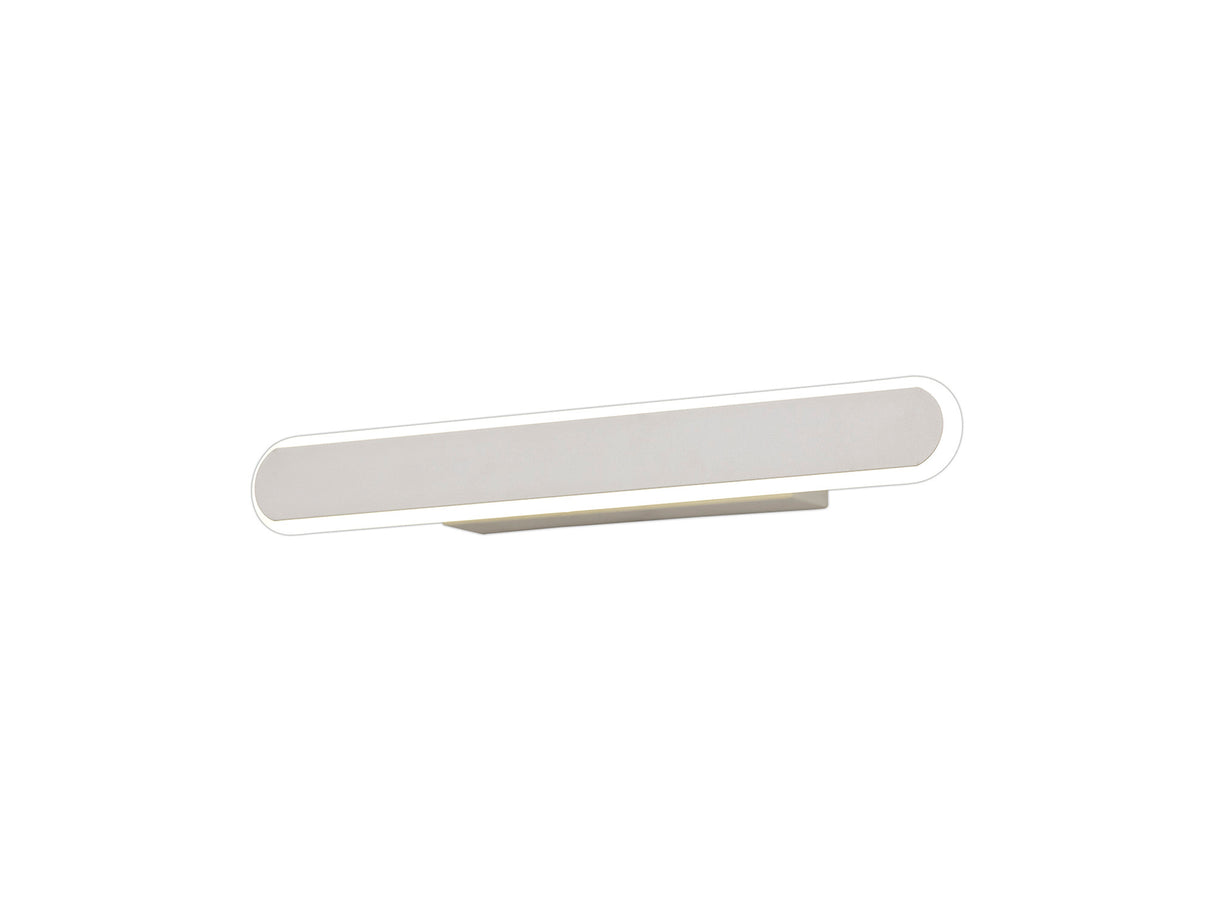 Lowrey Wall Lamp, 1 x 18W LED, 4000K, 805lm, Sand White, 3yrs Warranty