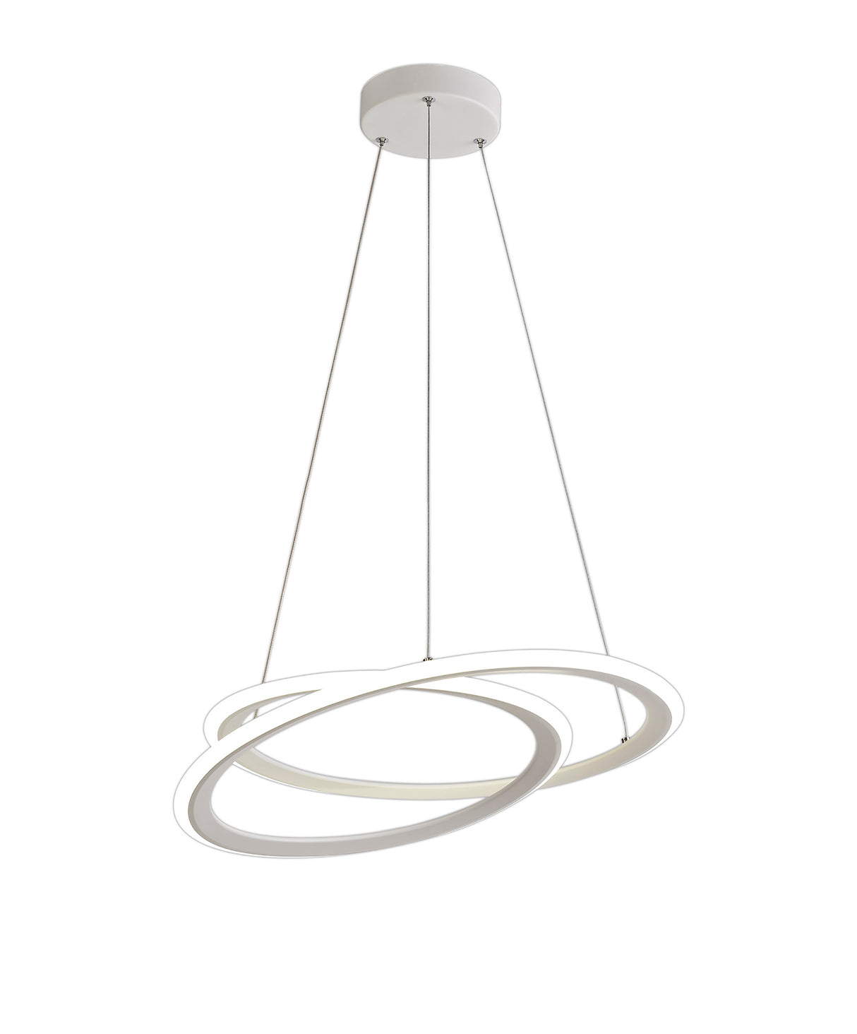 Porterfield Pendant, 1 x 40W LED, 4000K, 2996lm, 3 Step Dimming, Sand White, 3yrs Warranty