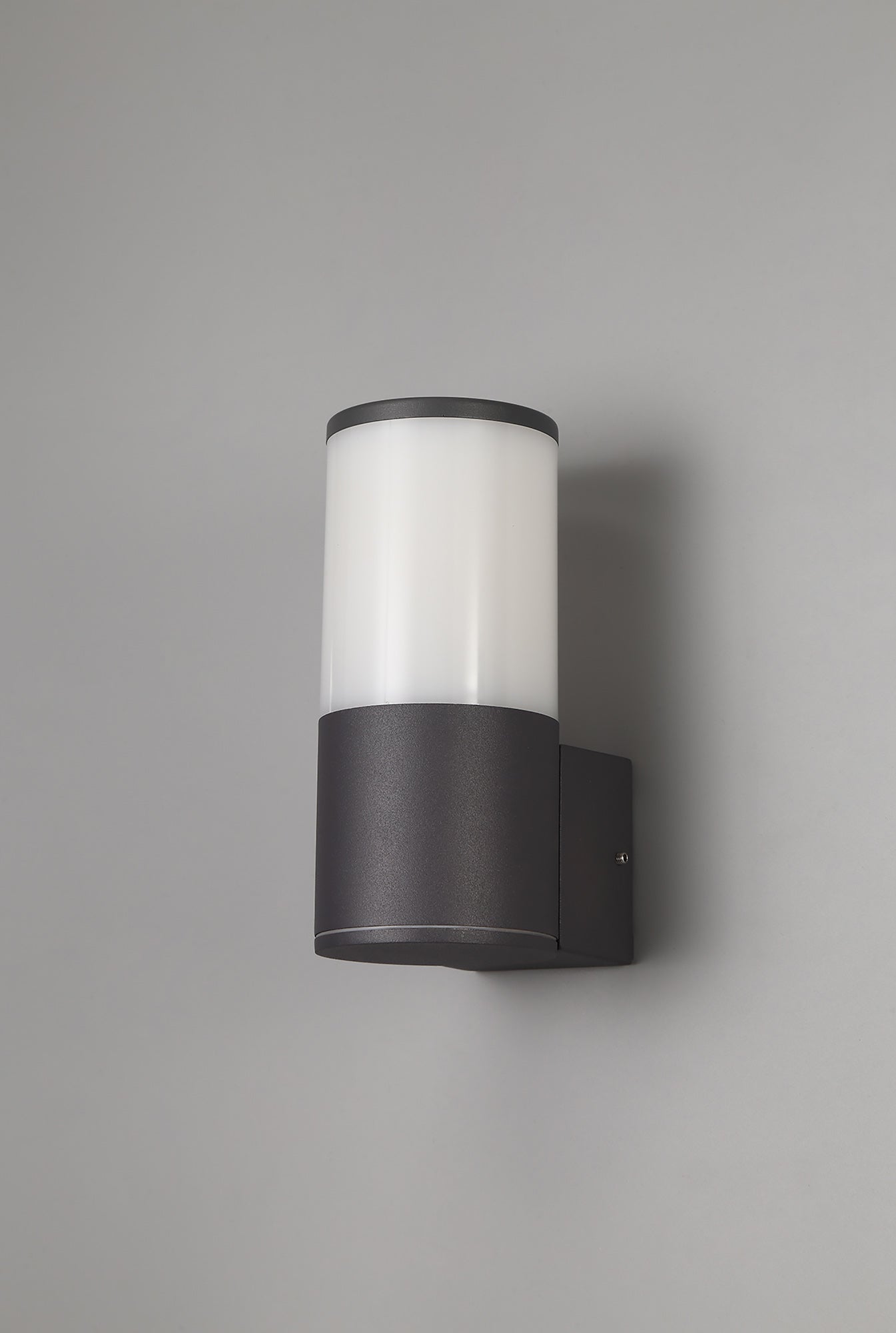 Pascoe Wall Lamp 1 x E27, IP54, Anthracite/Opal, 2yrs Warranty