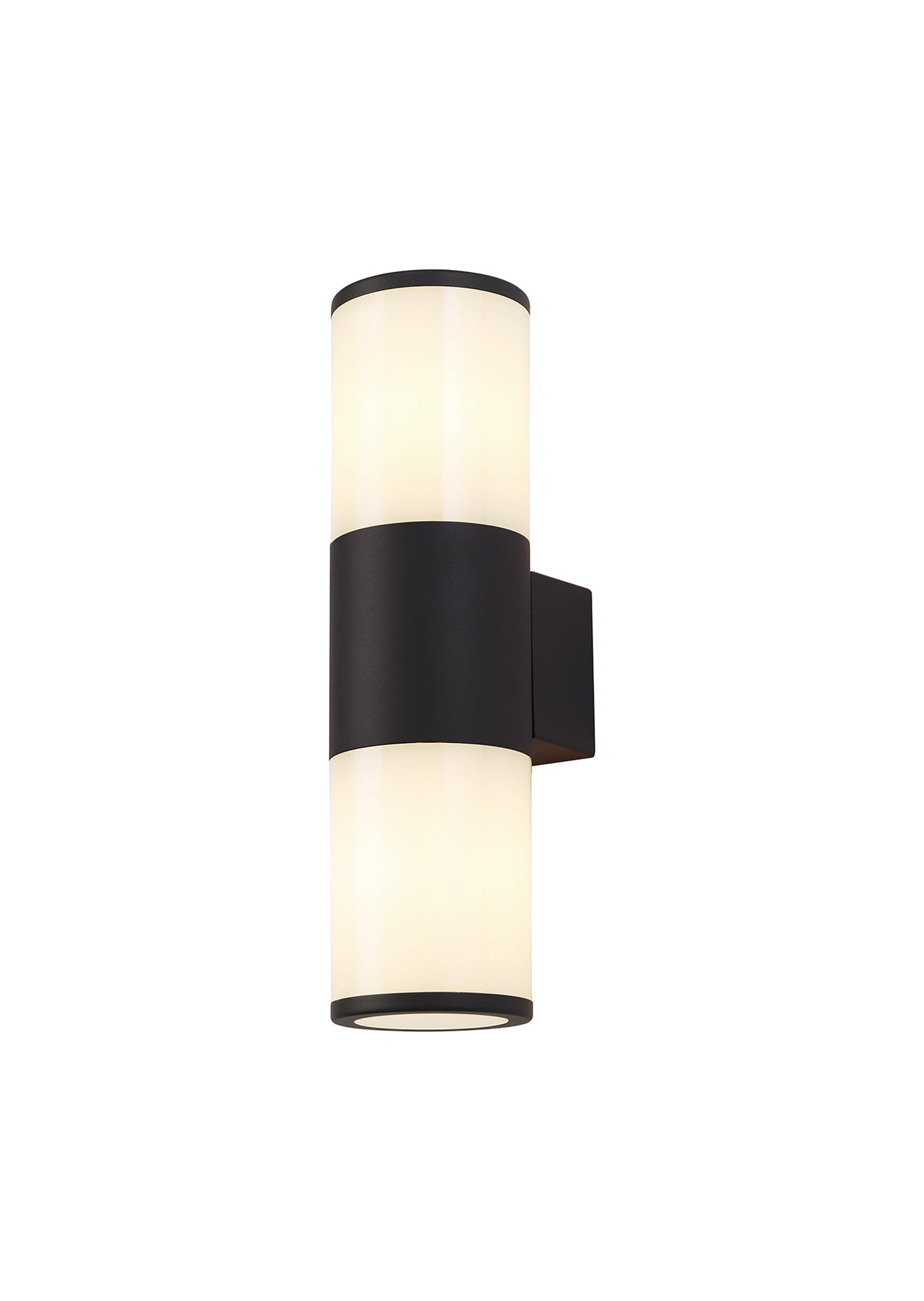 Pascoe Wall Lamp 2 x E27, IP54, Anthracite/Opal, 2yrs Warranty