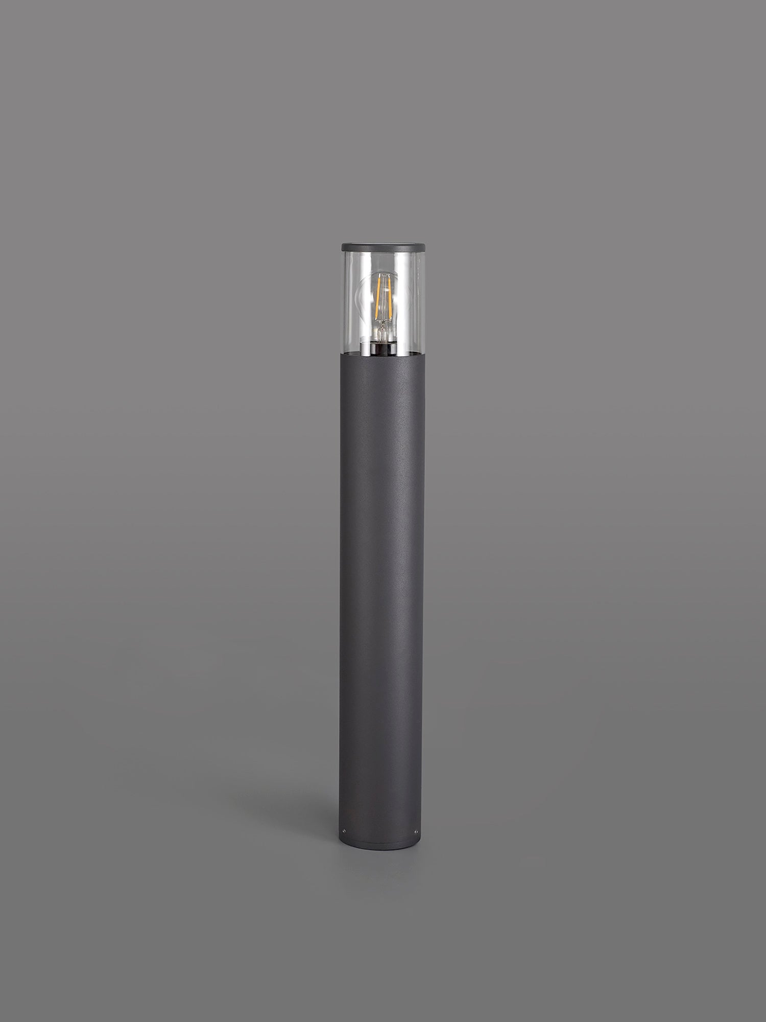 Pascoe 65cm Post Lamp 1 x E27, IP54, Anthracite/Clear, 2yrs Warranty
