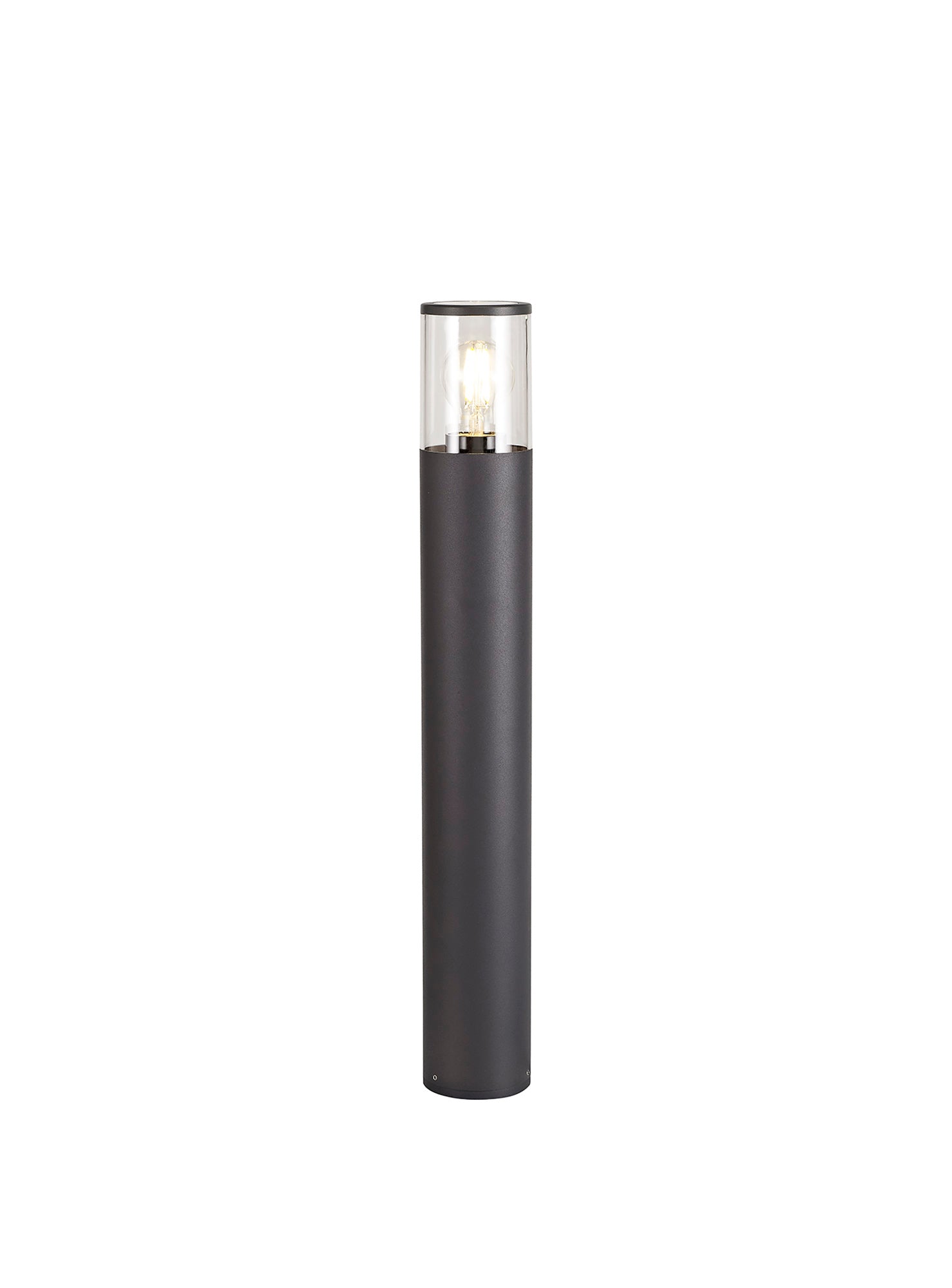 Pascoe 65cm Post Lamp 1 x E27, IP54, Anthracite/Clear, 2yrs Warranty