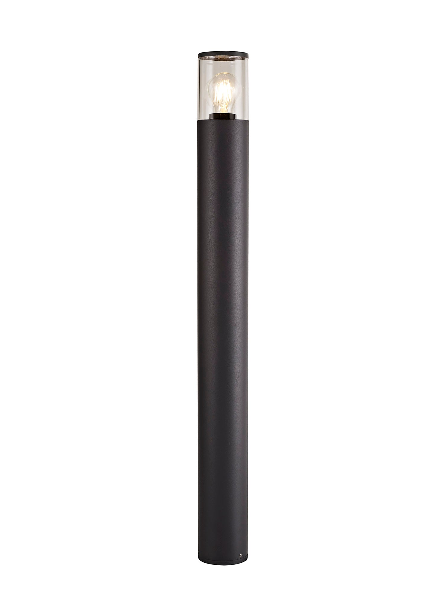 Pascoe 90cm Post Lamp 1 x E27, IP54, Anthracite/Clear, 2yrs Warranty