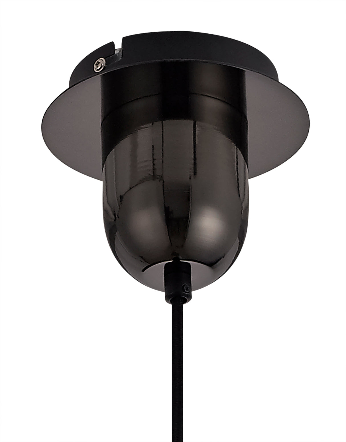 Allardyce Suspension Kit, 1 x E27, Black Chrome/Matt Black