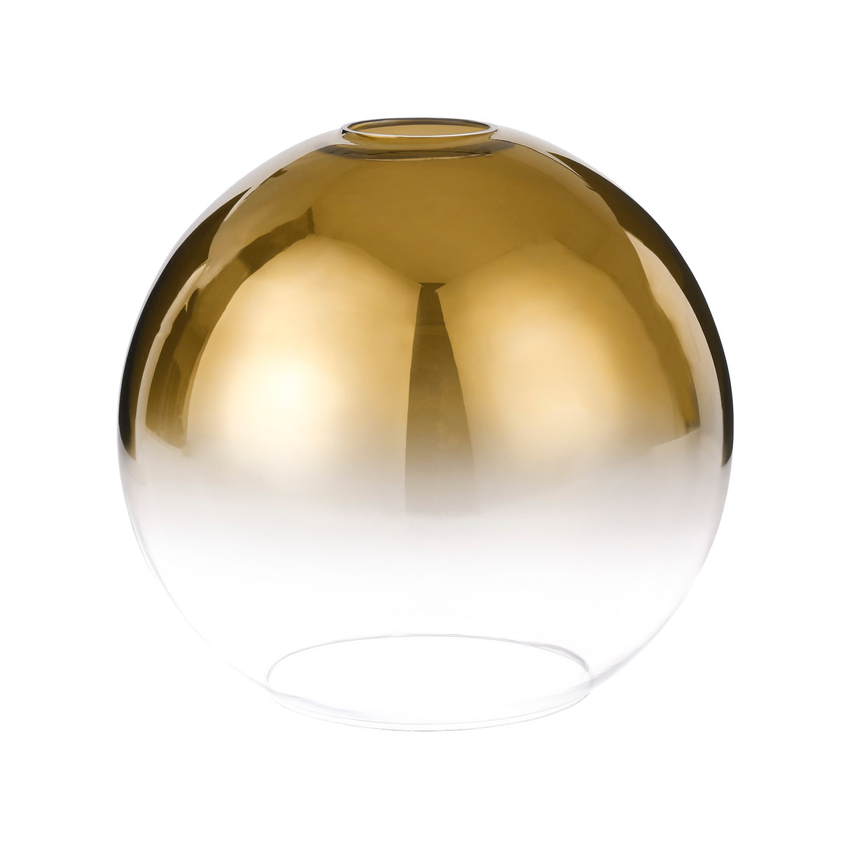 Allardyce 30cm Globe Glass (B), Gold Fade/Clear