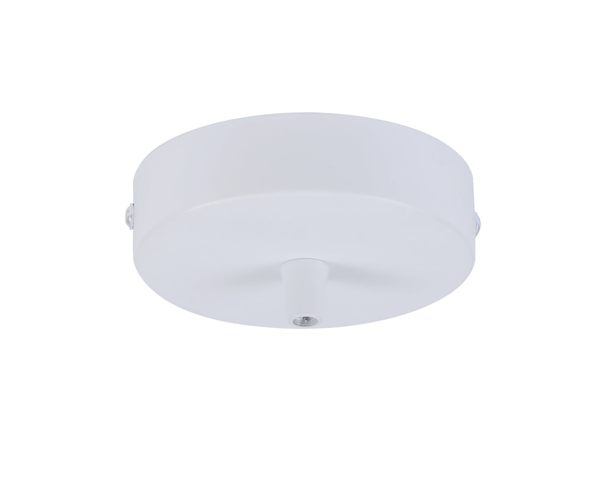 Robson Canopy Kit, White, c/w Cable Clamp