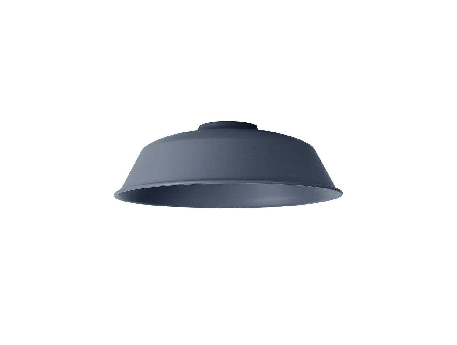 Robson Round 25cm Lampshade With Angled Sides, Cool Grey