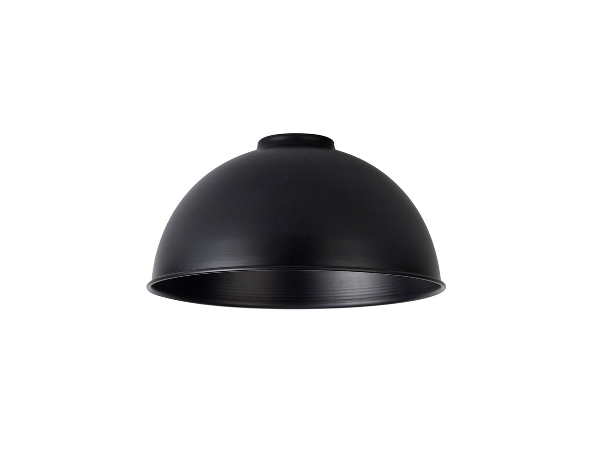 Robson Dome 25cm Lampshade, Black